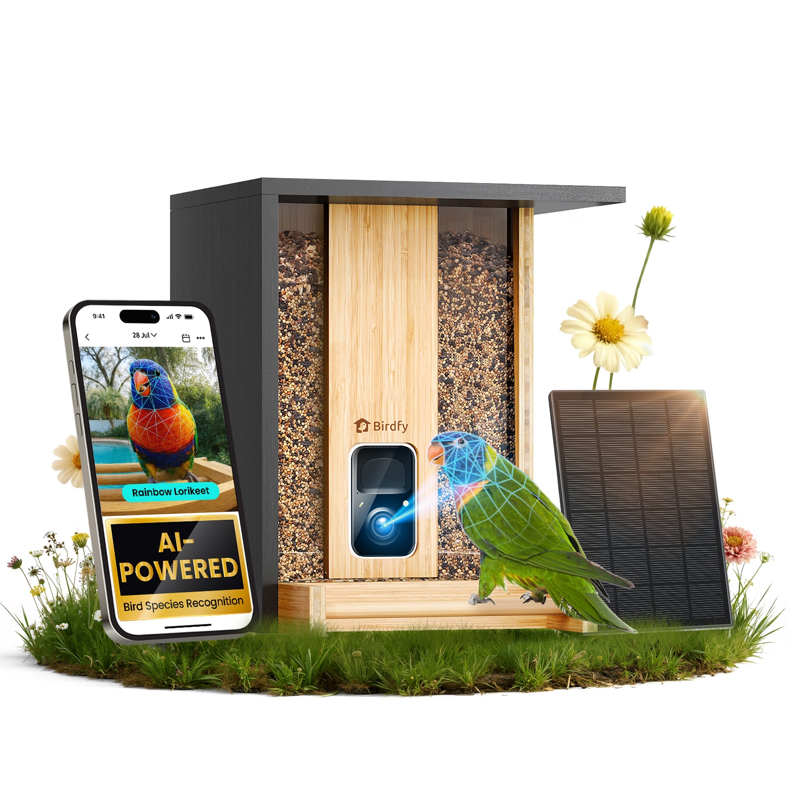 Birdfy Bamboo Feeder