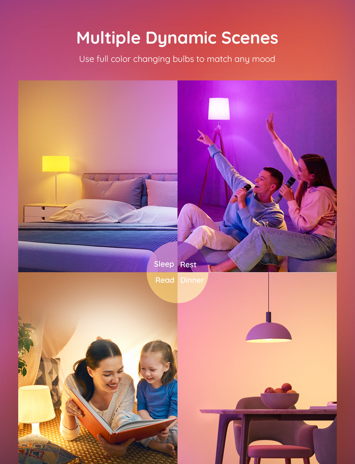 Govee Wi-Fi & Bluetooth Smart Light Bulb E27 (Matter Compatible)