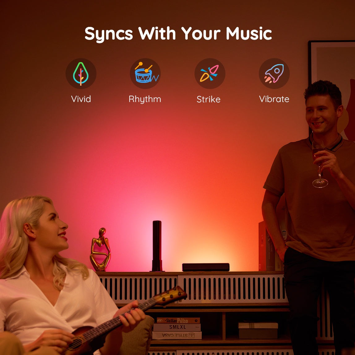 Govee Flow Plus Light Bar Pair RGBIC