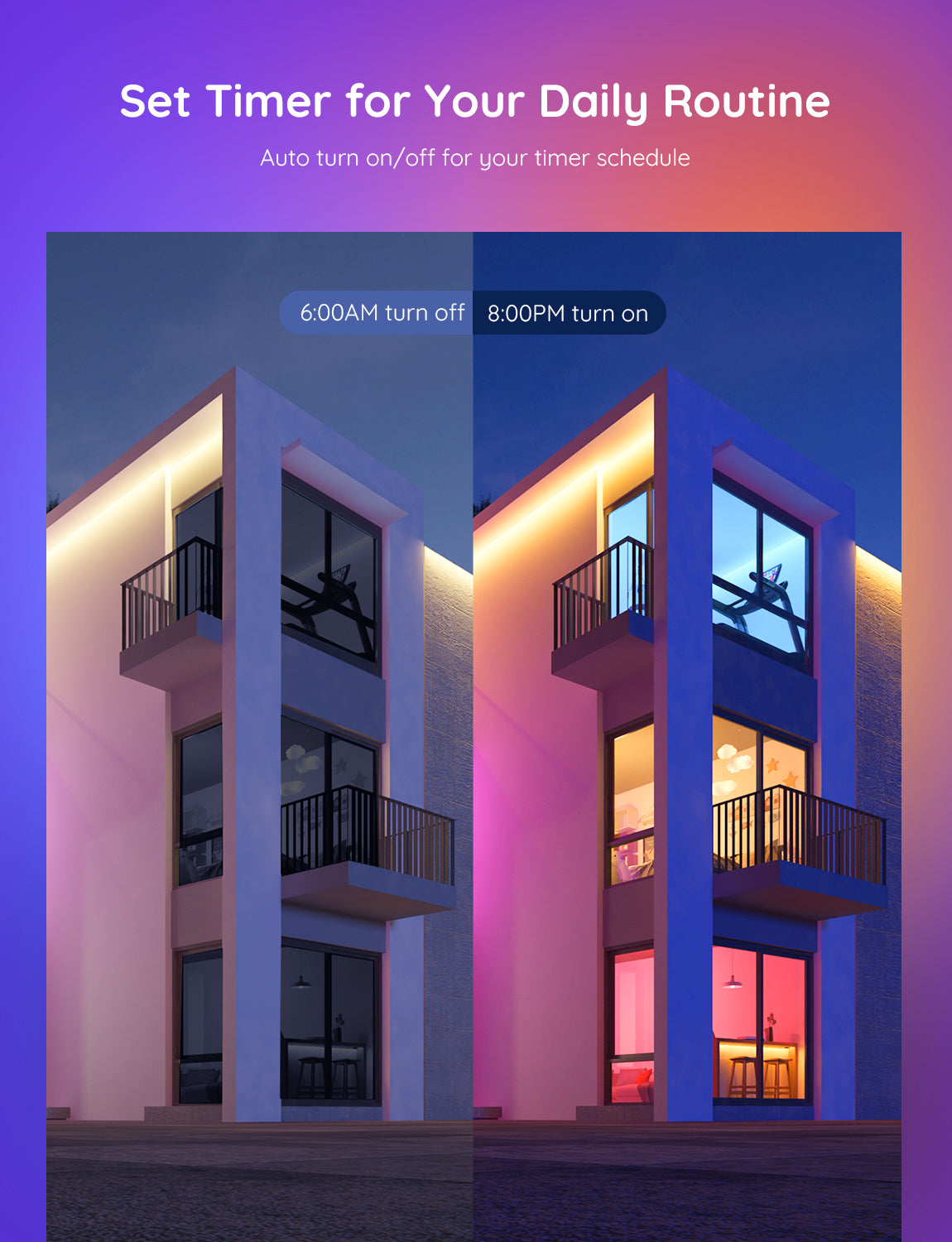 Govee Wi-Fi & Bluetooth Smart Light Bulb E27 (Matter Compatible)