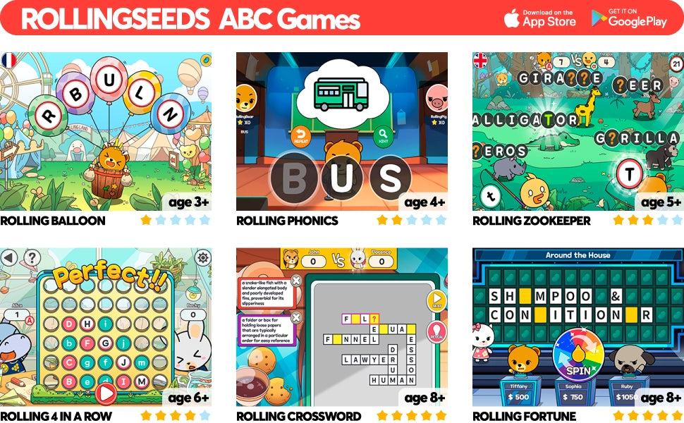 Rolling Seeds - Family Pack