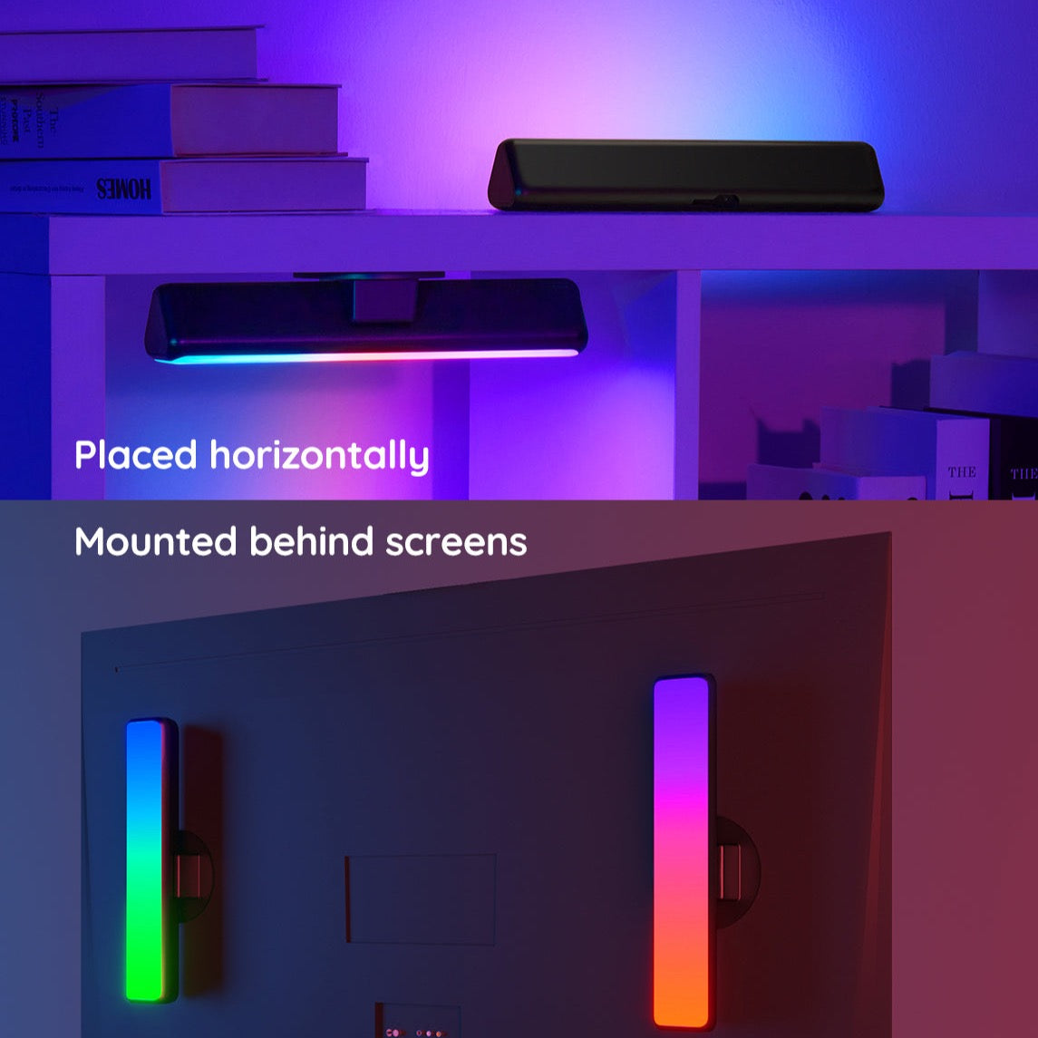 Govee Flow Plus Light Bar Pair RGBIC