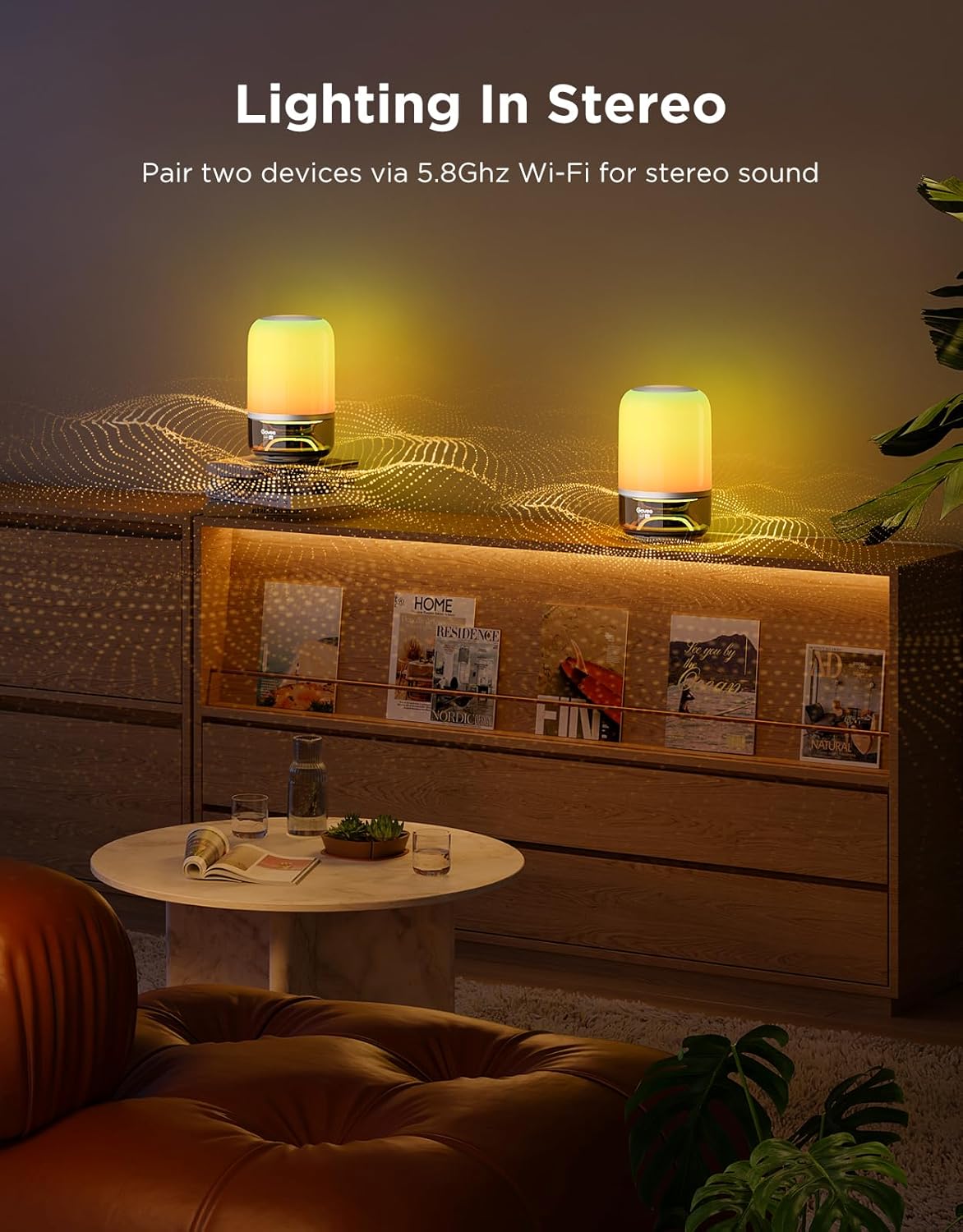 Govee x JBL - Table Lamp 2 Pro with Speaker