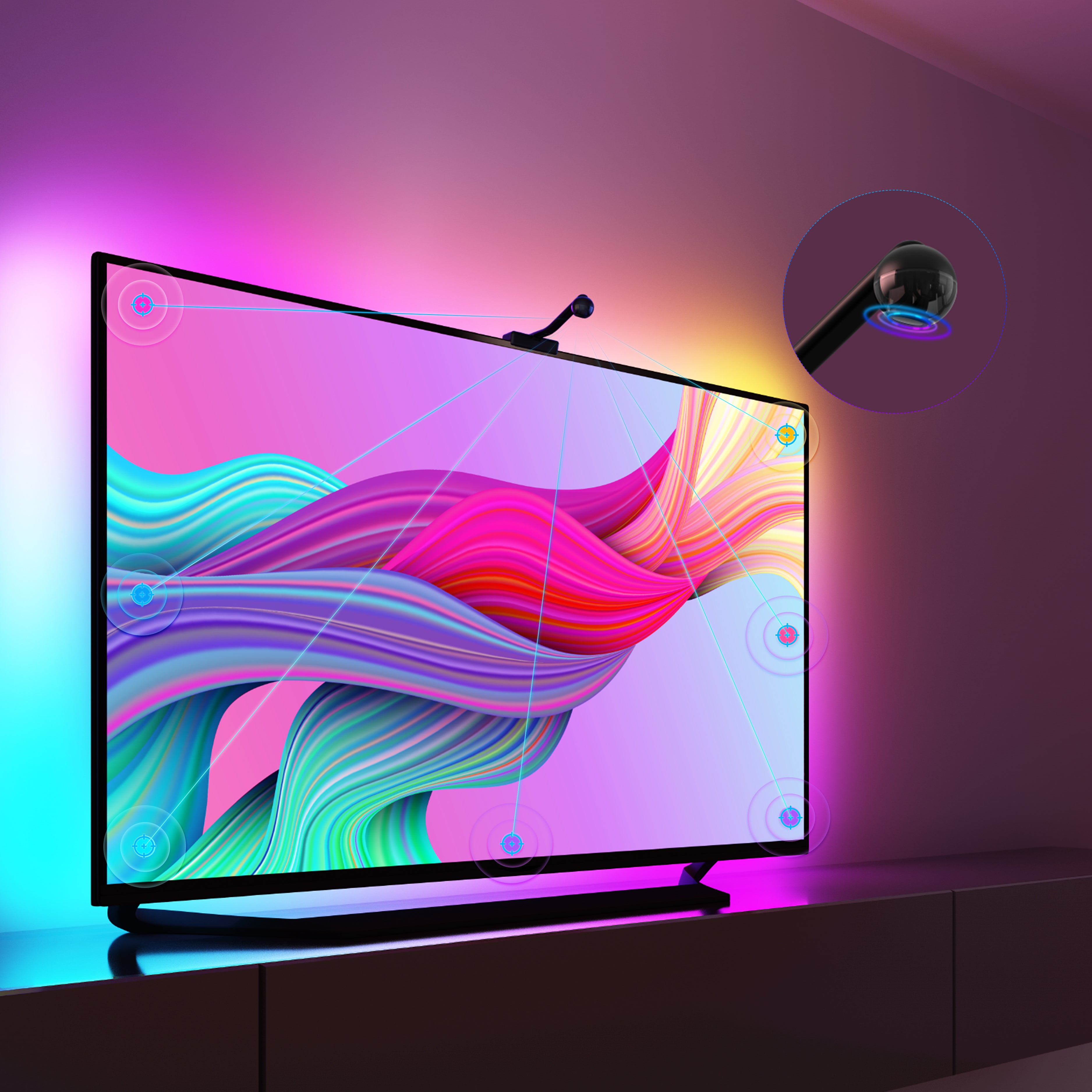 Govee DreamView T1 TV Backlight Immersion Kit (75"-85")