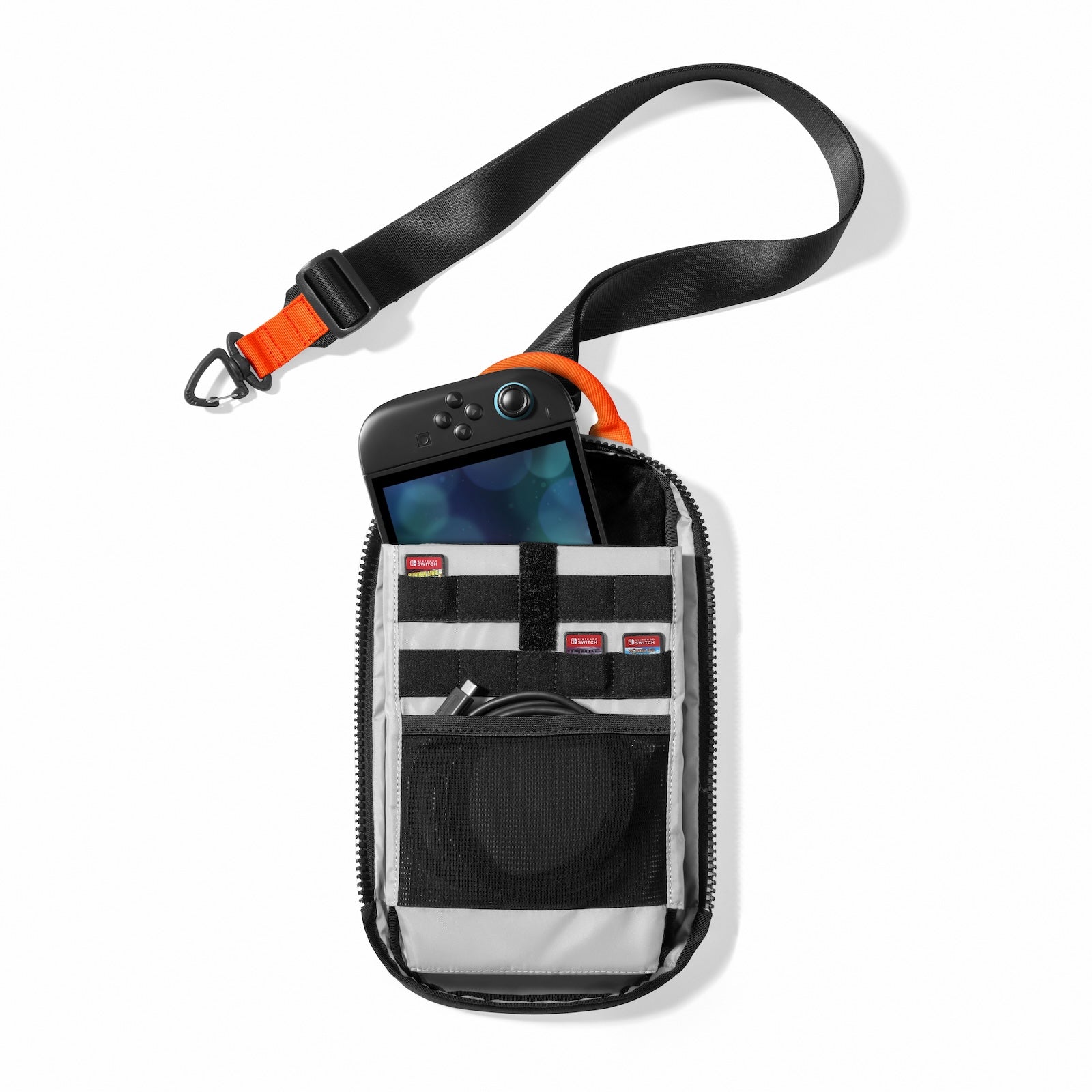 tomtoc GameOn-G49 Travel Bag for Nintendo Switch 2 - Black