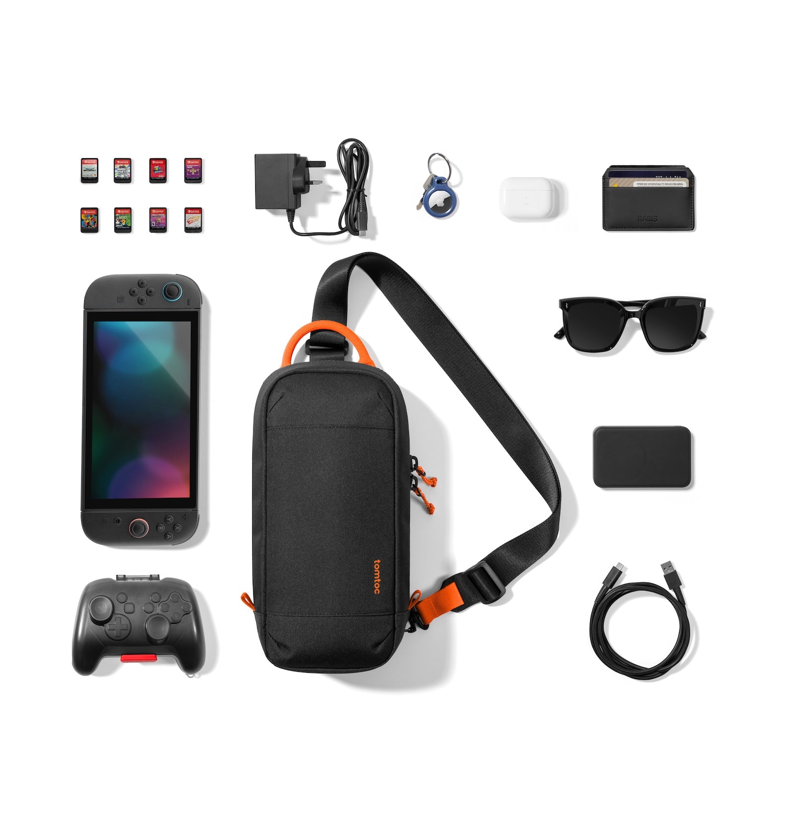 tomtoc GameOn-G49 Switch 2 Travel Bag