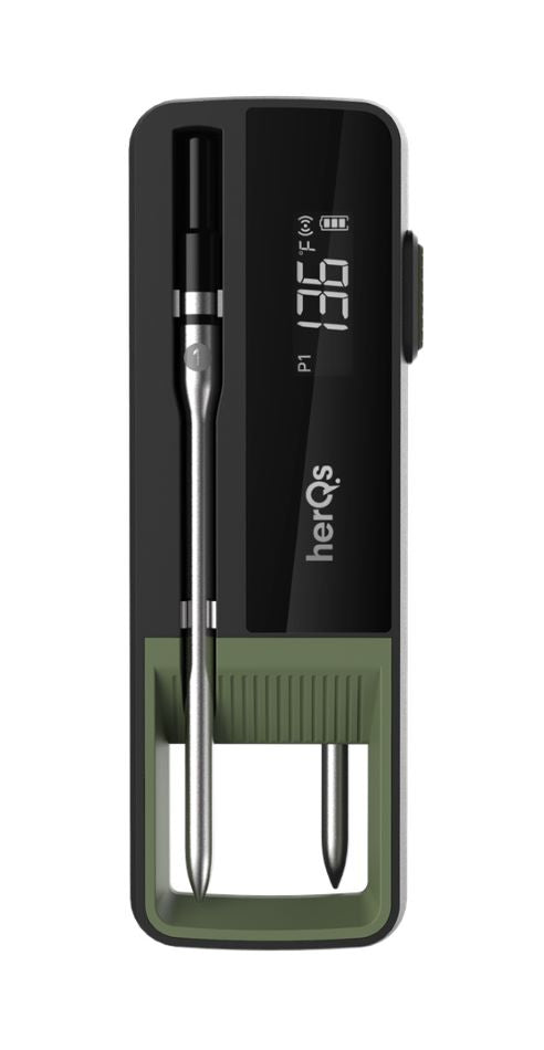 herQs Double Max – Wireless Rechargeable Dual Probe Meat Thermometer