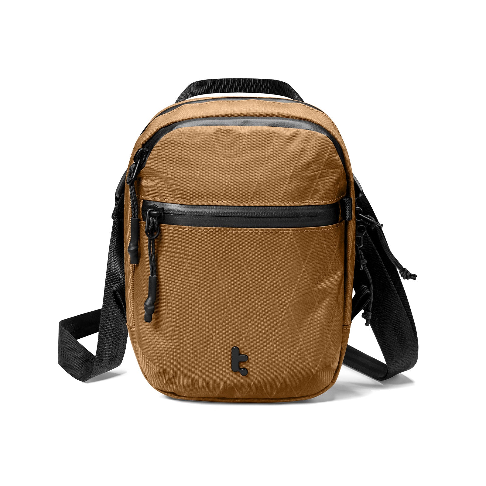 tomtoc Aviator-T37 Travel Crossbody Bag 1.3L X-Pac Brown - T37S1Y1 Cross Body Bags