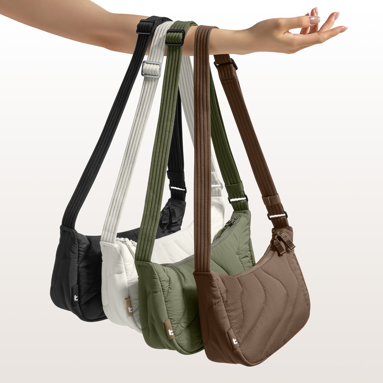 tomtoc Terra-T34 Puffy Crossbody Bag 3.5L Lavascape - T34S1D1 Cross Body Bags