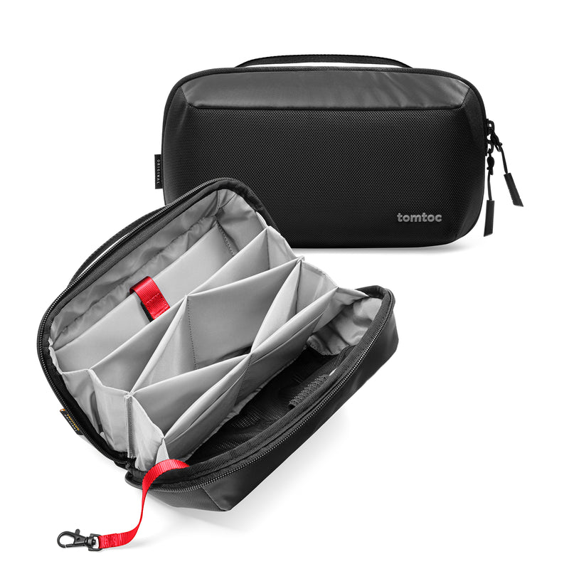 tomtoc Navigator-T13 Pro Tech Organiser 2.4 L Black - T13M1D1 Travel Organizer Bags