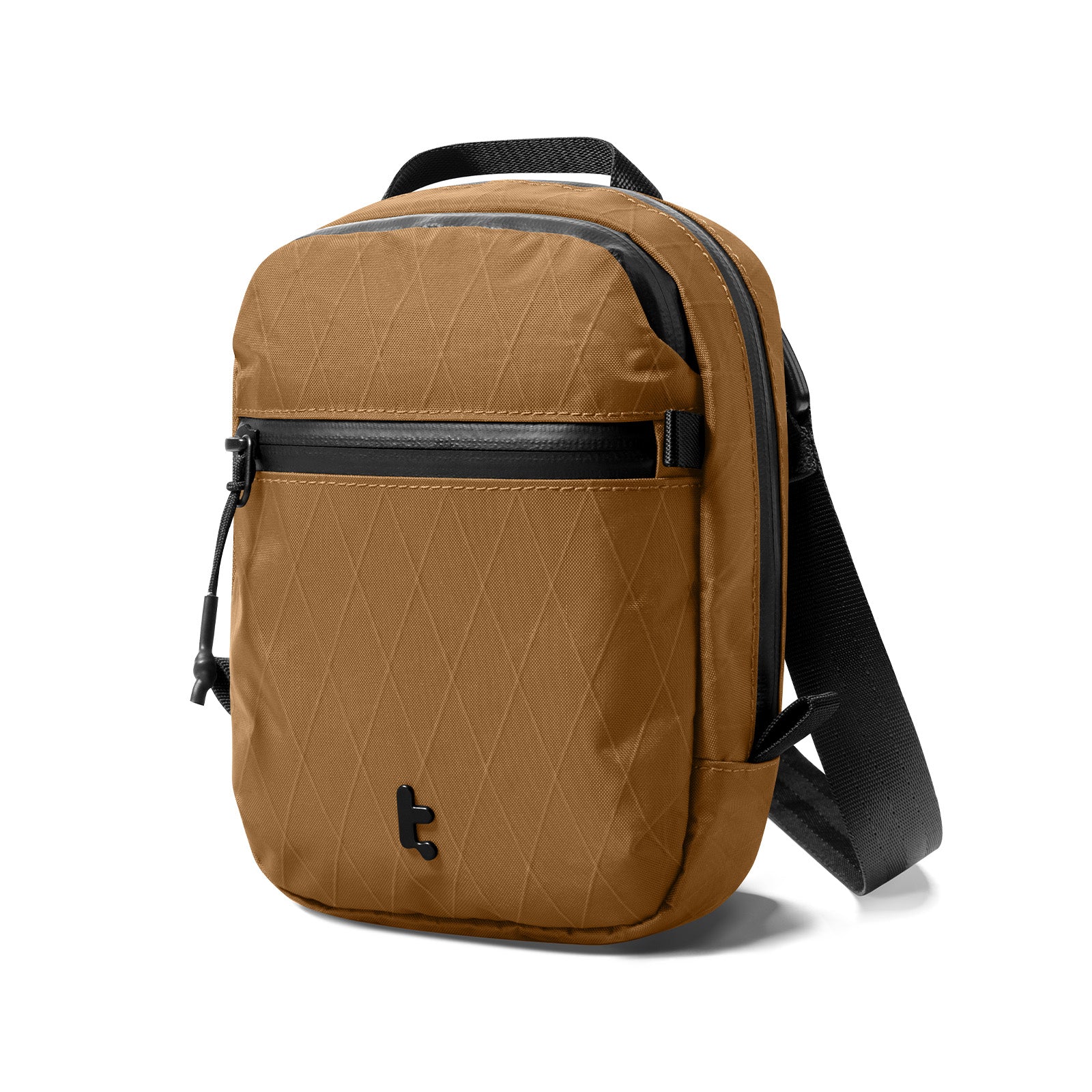 tomtoc Aviator-T37 Travel Crossbody Bag 1.3L X-Pac Brown - T37S1Y1 Cross Body Bags