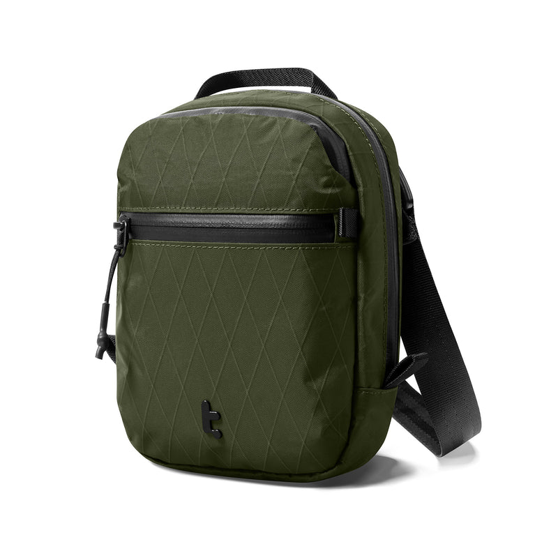 tomtoc Aviator-T37 Travel Crossbody Bag 1.3L X-Pac Olive - T37S1T1 Cross Body Bags