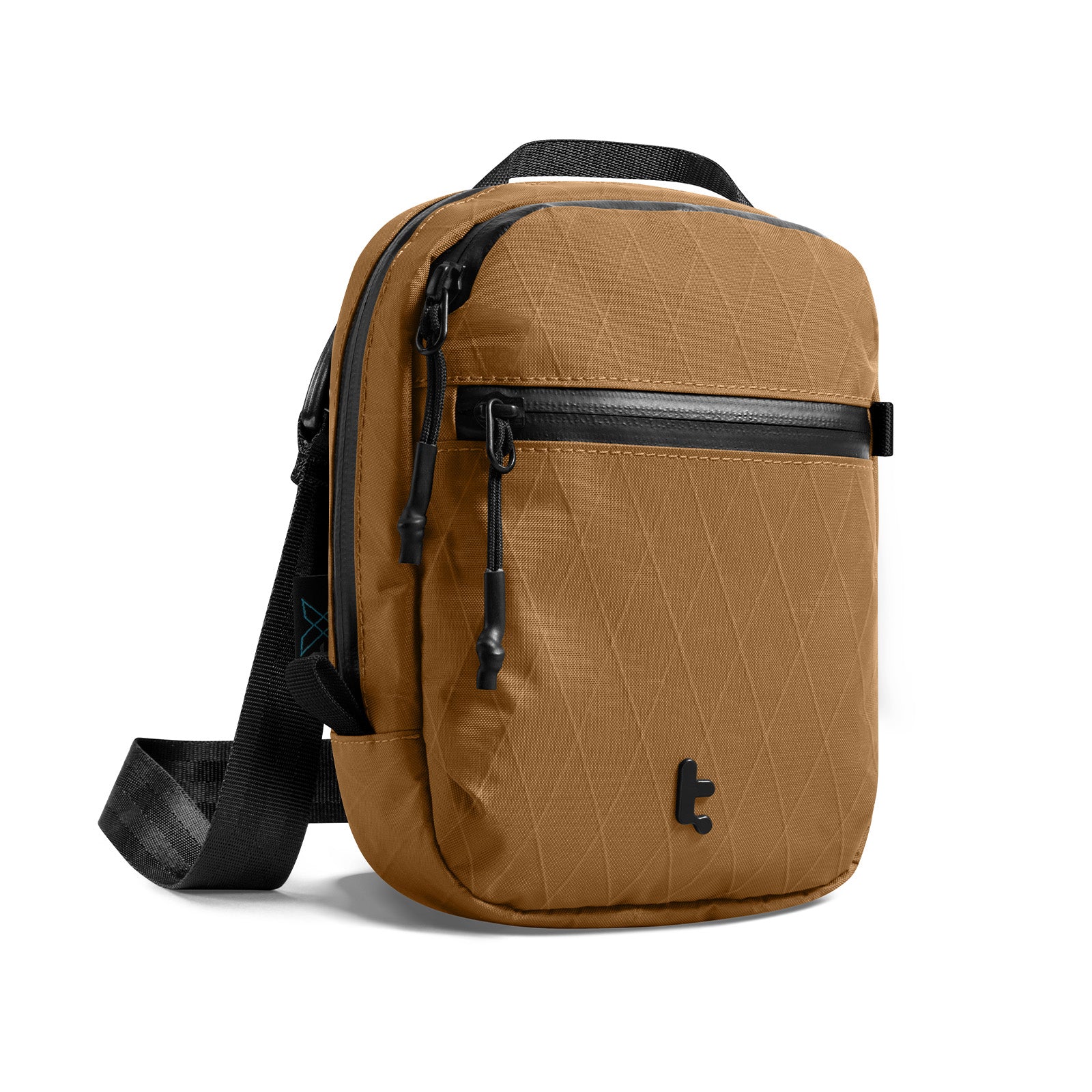 tomtoc Aviator-T37 Travel Crossbody Bag 1.3L X-Pac Brown - T37S1Y1 Cross Body Bags