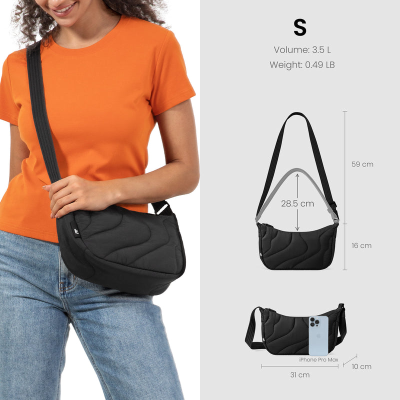 tomtoc Terra-T34 Puffy Crossbody Bag 3.5L Lavascape - T34S1D1 Cross Body Bags