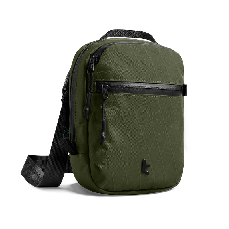 tomtoc Aviator-T37 Travel Crossbody Bag 1.3L X-Pac Olive - T37S1T1 Cross Body Bags