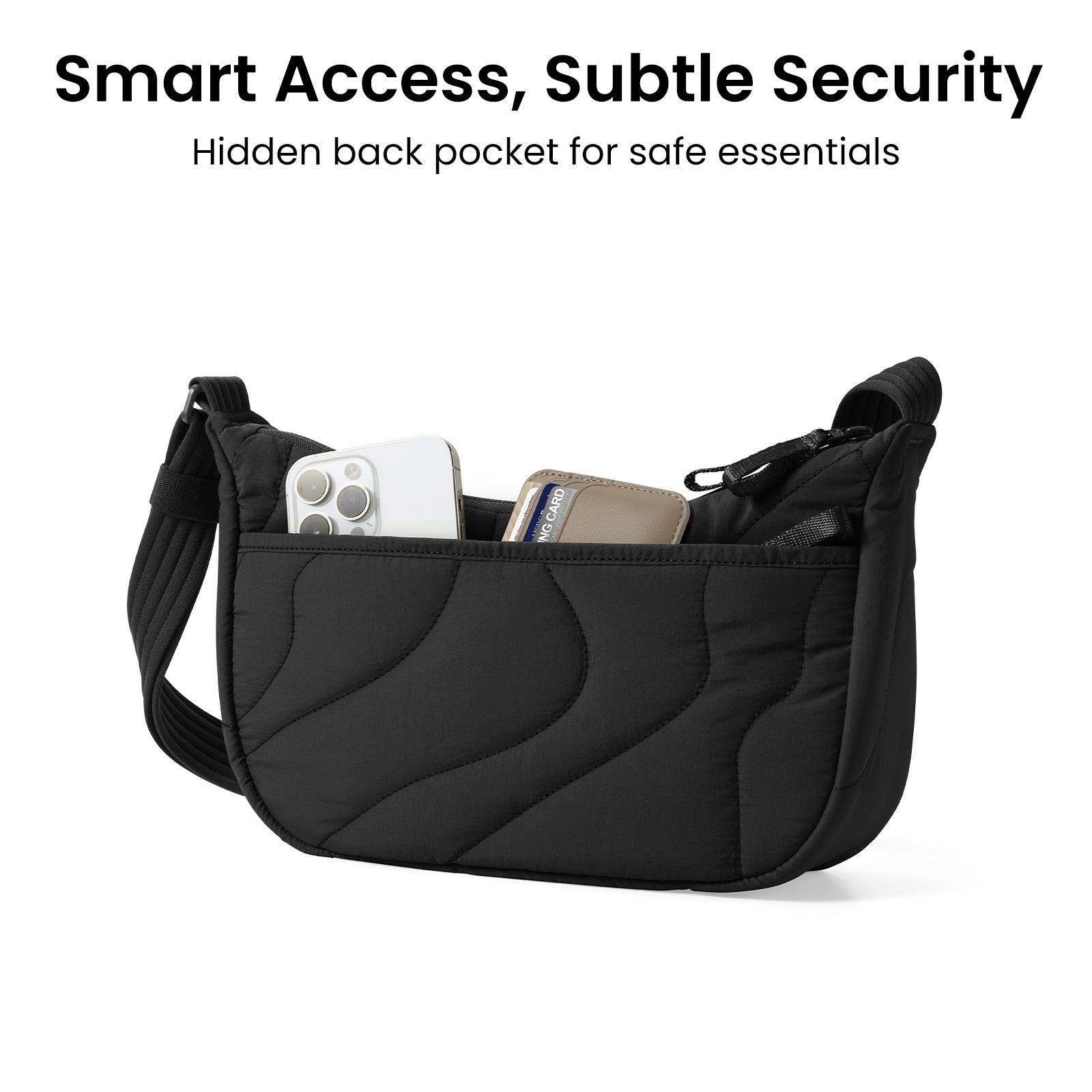 tomtoc Terra-T34 Puffy Crossbody Bag 3.5L Lavascape - T34S1D1 Cross Body Bags