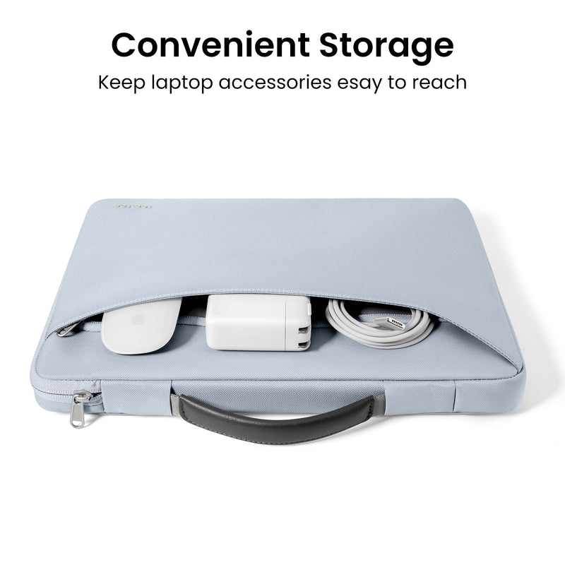 tomtoc Defender-A22 Laptop Briefcase 16 Inch MacBook Mist Blue - A22F2B3 Laptop Bags