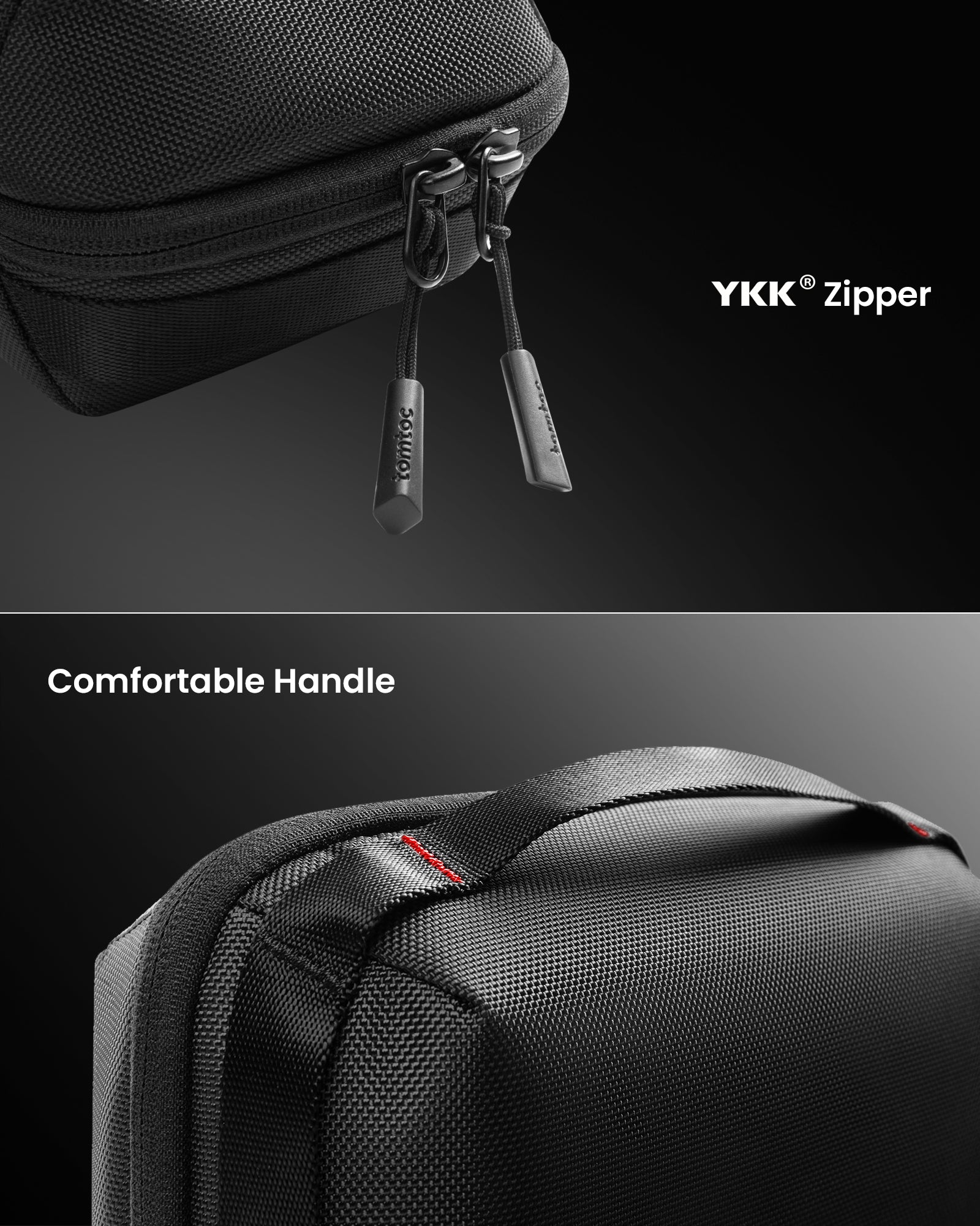 tomtoc Navigator-T13 Pro Tech Organiser 2.4 L Black - T13M1D1 Travel Organizer Bags