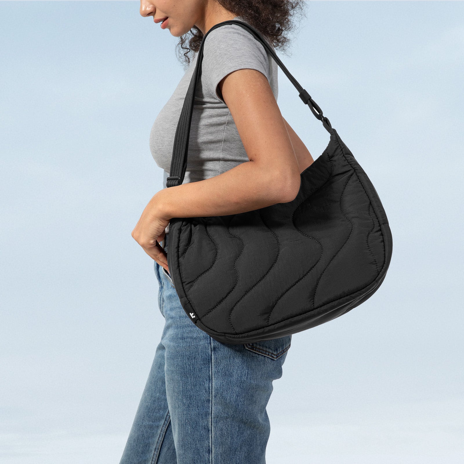 tomtoc Terra-T34 Puffy Crossbody Bag 11 Inch/9L Lavascape - T34M1D1 Cross Body Bags