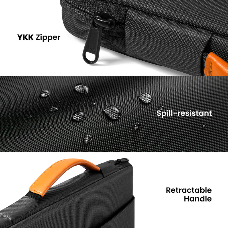 tomtoc Defender-A22 Laptop Briefcase 14 Inch Universal Black - A22D3D5 Laptop Bags