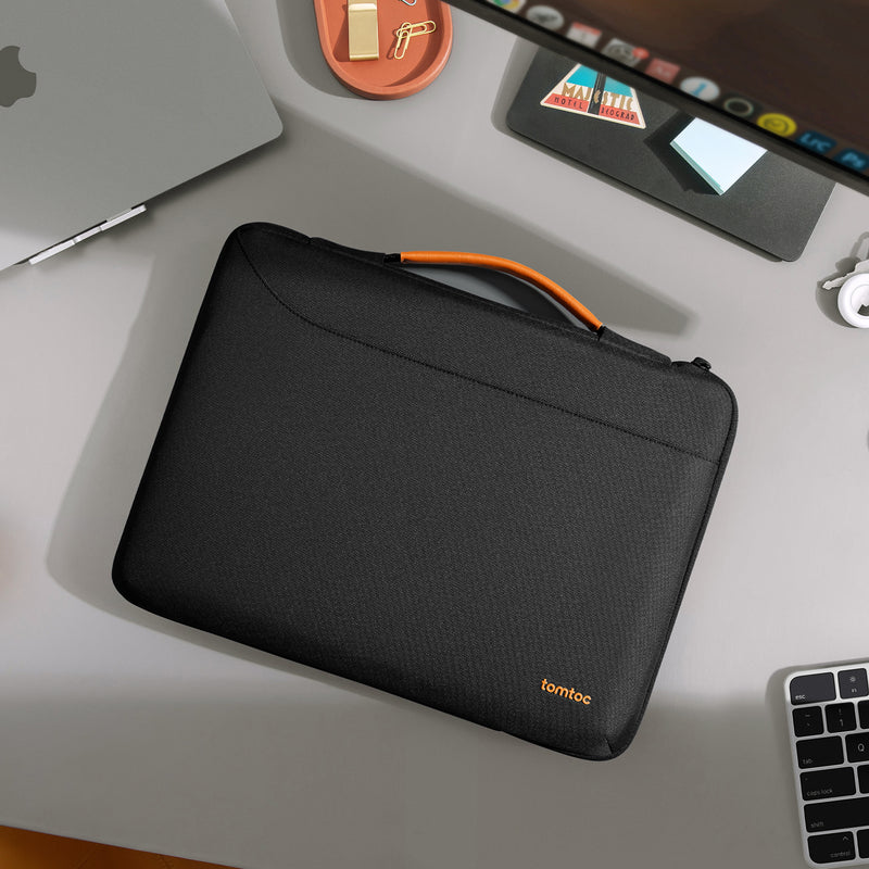 tomtoc Defender-A22 Laptop Briefcase 14 Inch Universal Black - A22D3D5 Laptop Bags