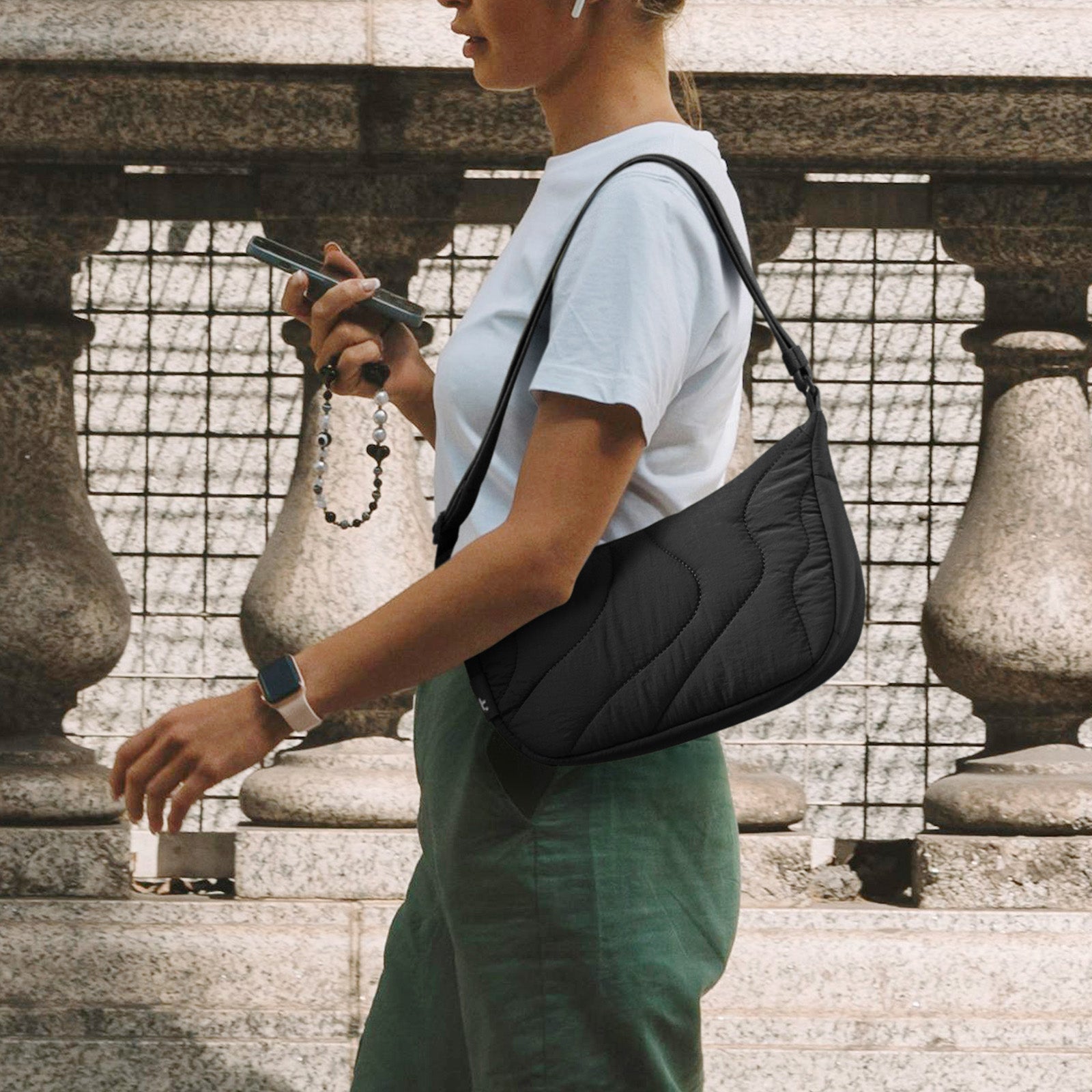 tomtoc Terra-T34 Puffy Crossbody Bag 3.5L Lavascape - T34S1D1 Cross Body Bags