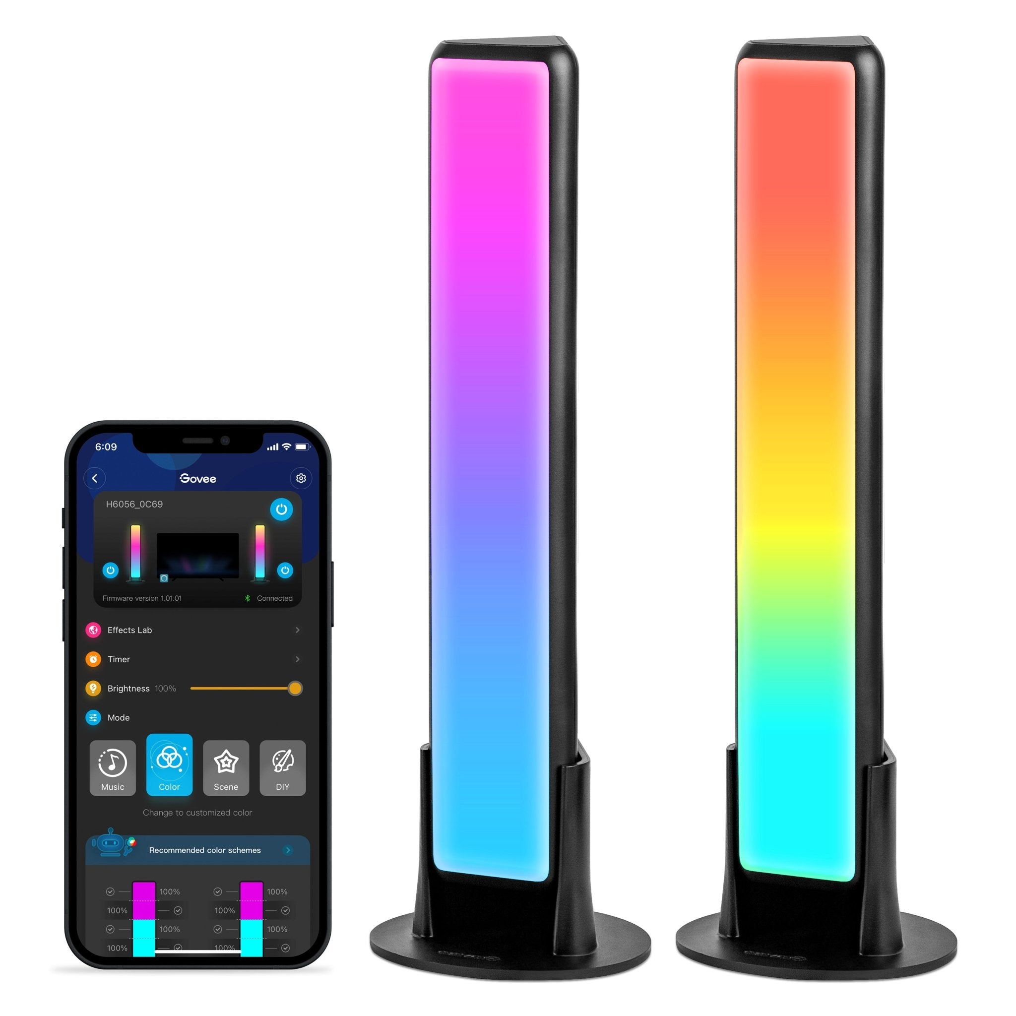 Govee Flow Plus Light Bar Pair RGBIC - H6056ED1 Lighting