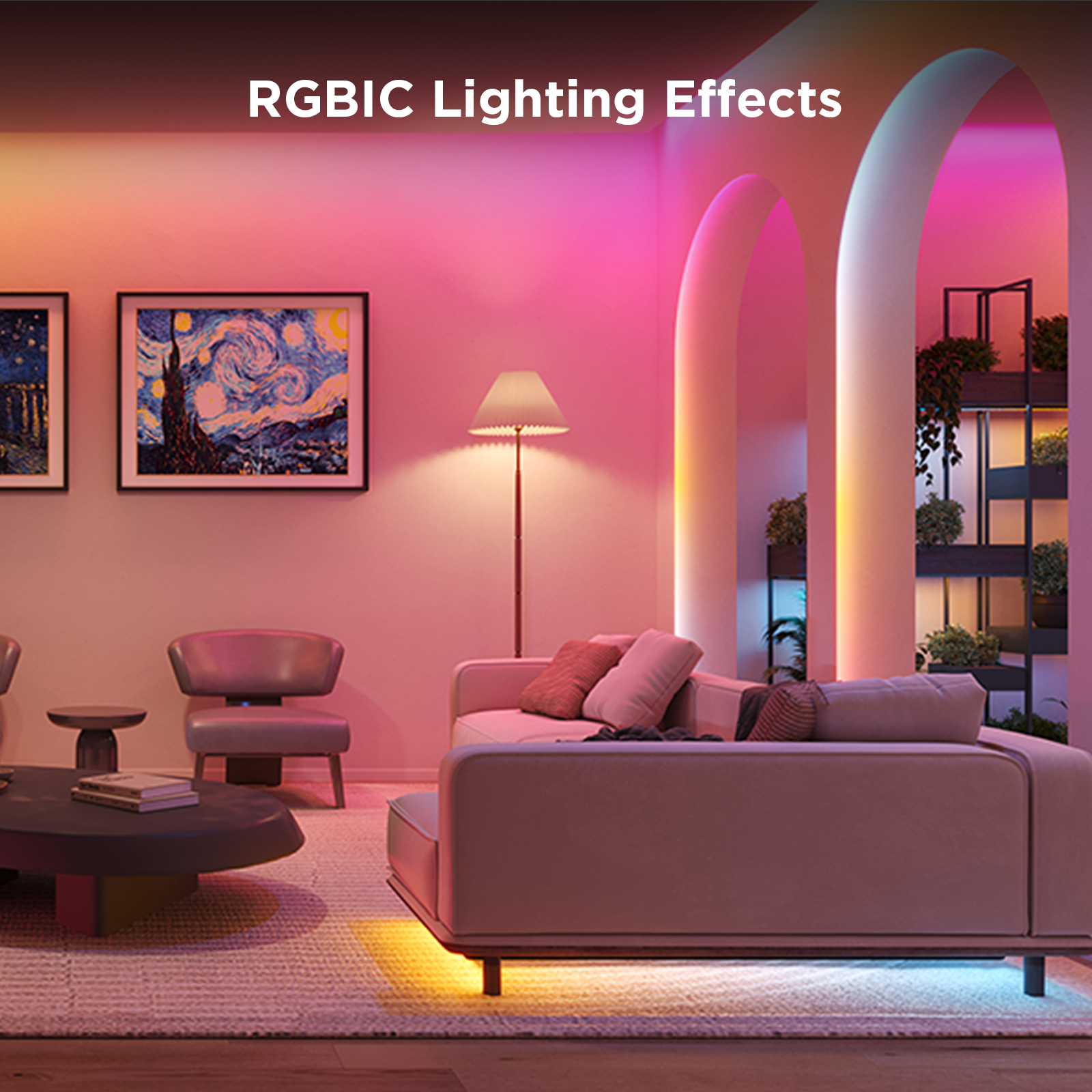 Govee 5M RGBIC+W Lightstrip (Matter) - H612AED1 Lighting