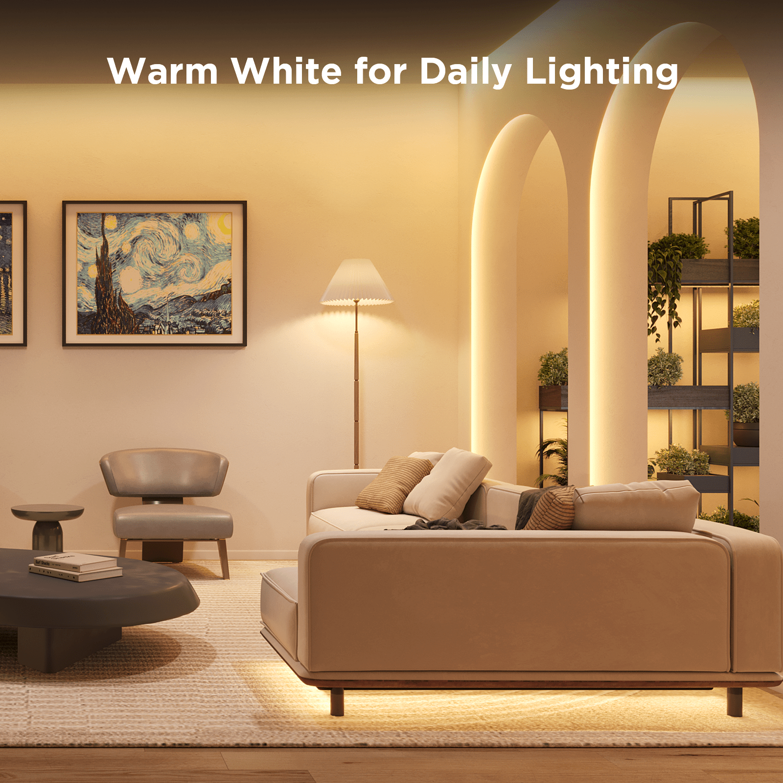 Govee 5M RGBIC+W Lightstrip (Matter) - H612AED1 Lighting
