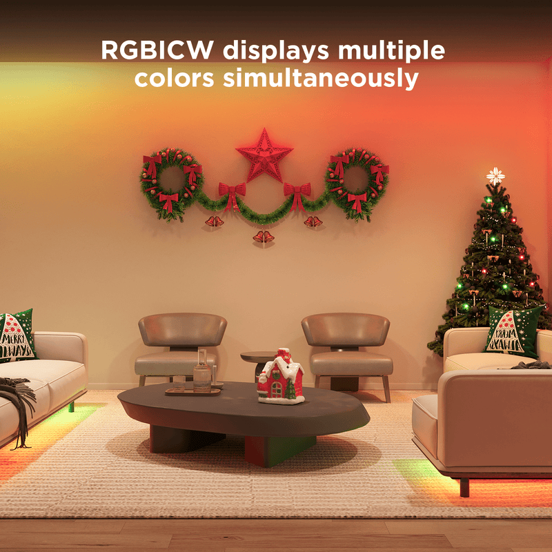 Govee 5M RGBIC+W Lightstrip (Matter) - H612AED1 Lighting