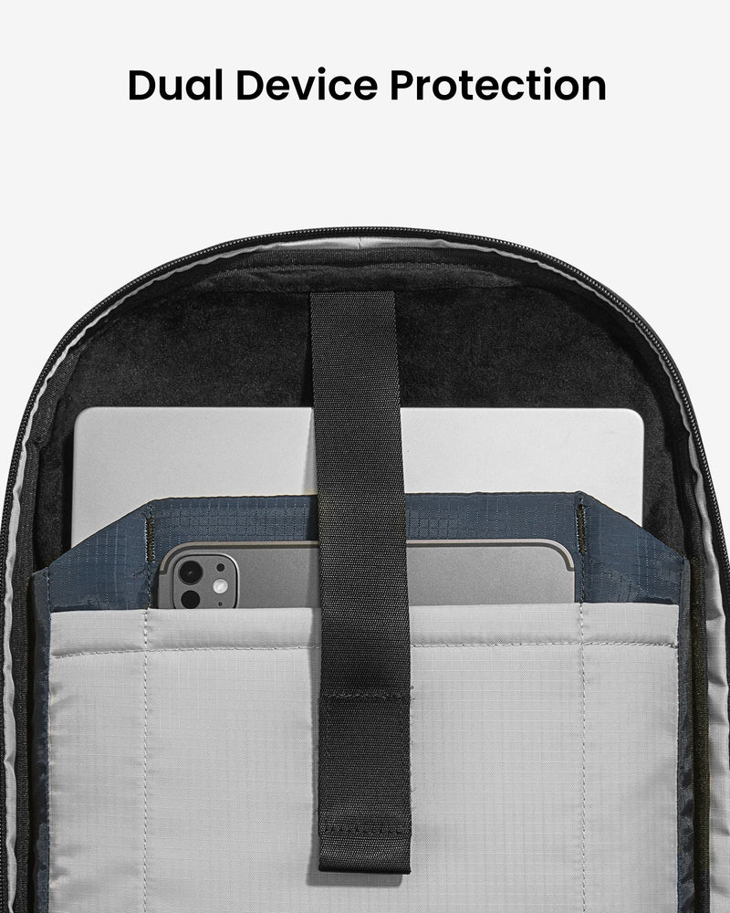 tomtoc UrbanEX-T77 Laptop Backpack 16 Inch Universal/26L Black - T77M1D1 Laptop Backpacks