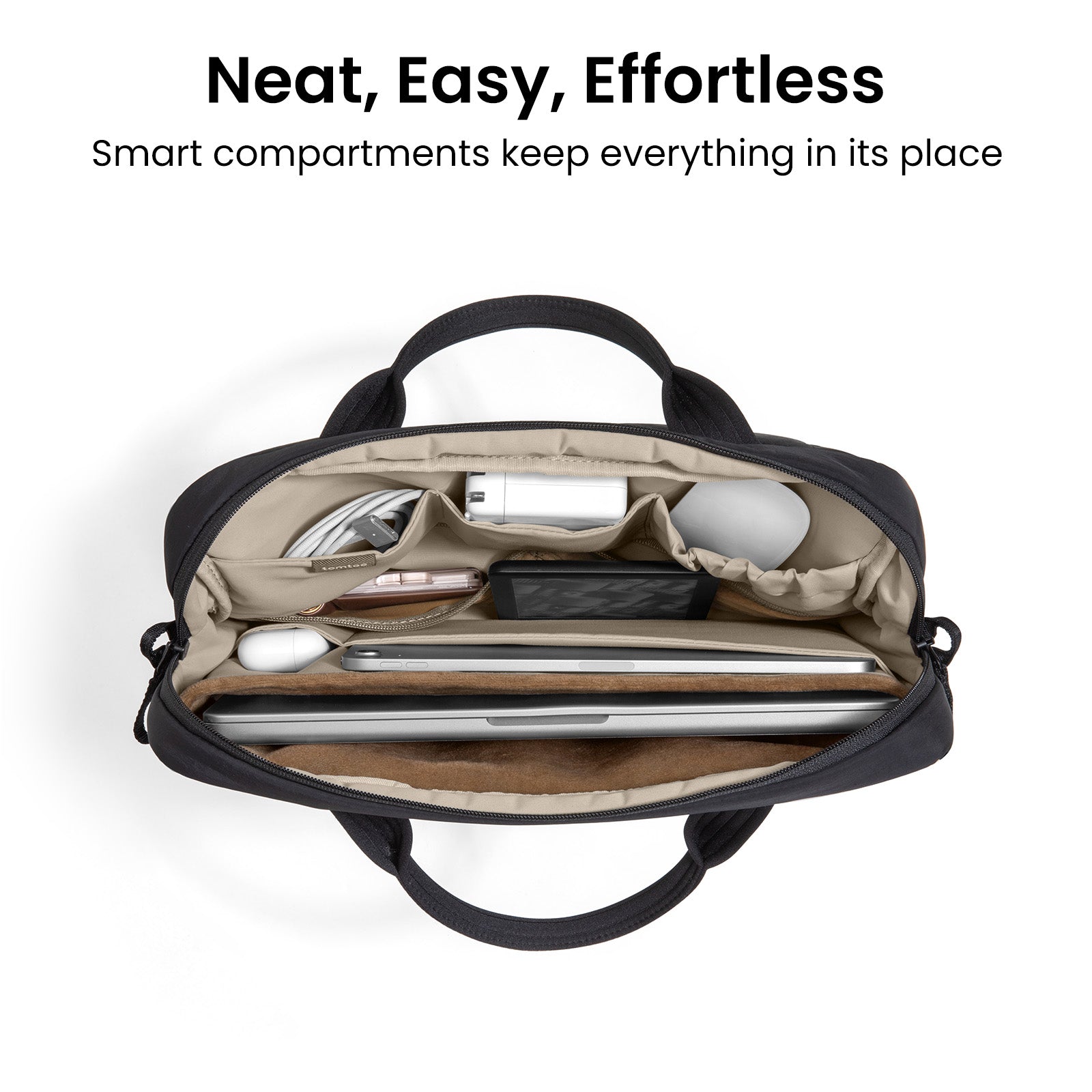 tomtoc Terra-A28 Puffy Laptop Handbag 14 Inch Universal Lavascape - A28D3D1 Laptop Bags