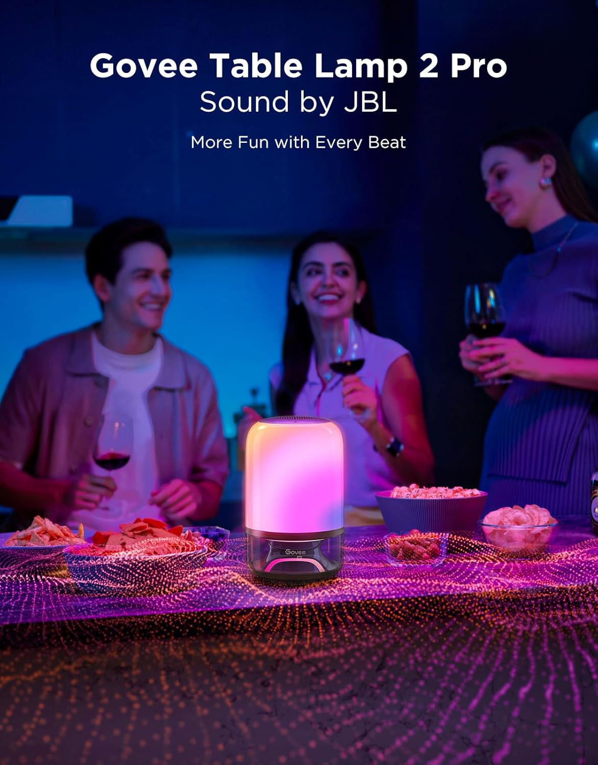 Govee x JBL - Table Lamp 2 Pro with Speaker