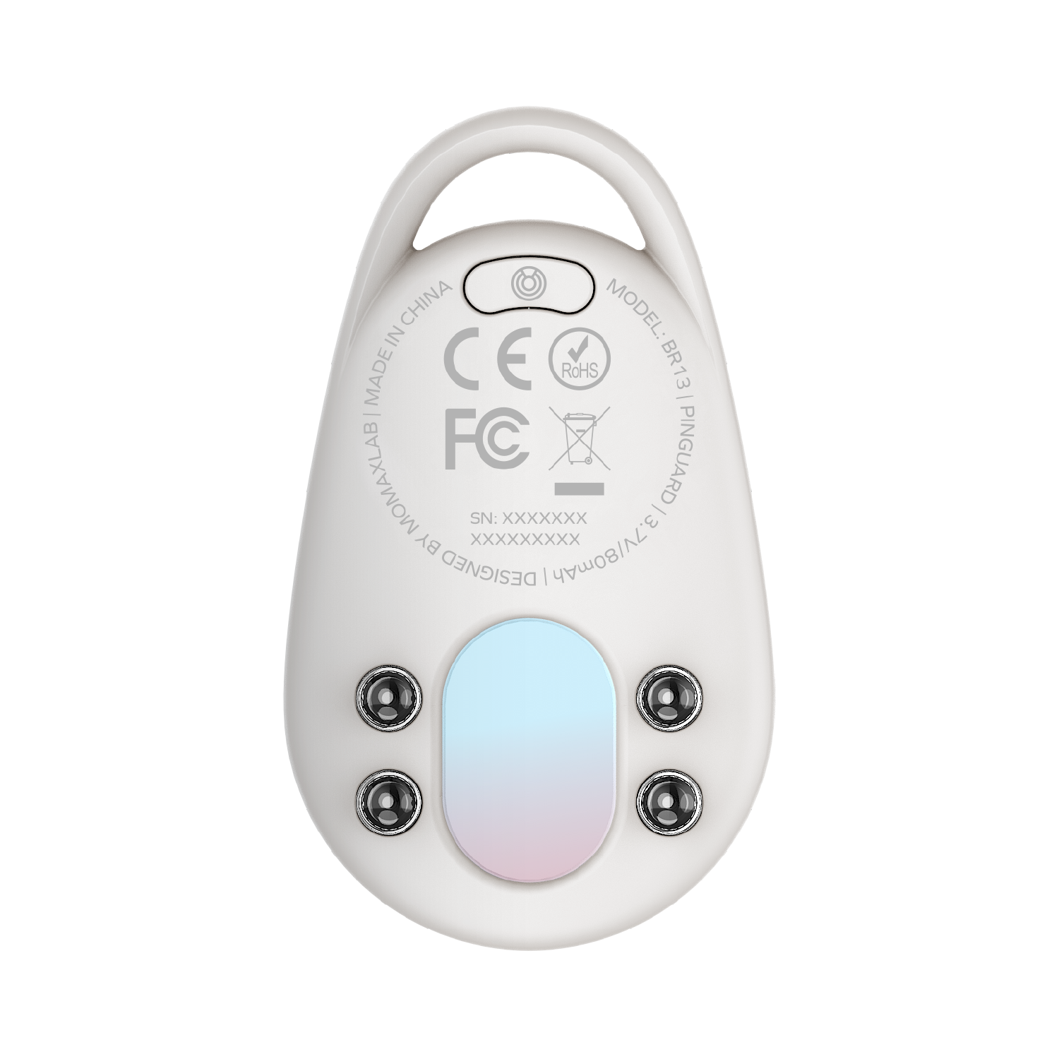 Momax PinGuard Camera Scanning Find My Locator White