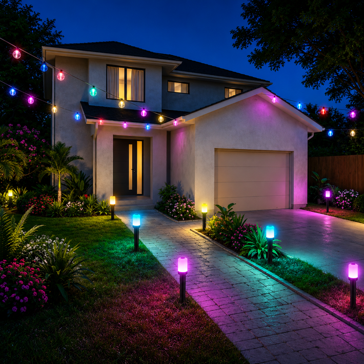 Govee Outdoor Pathway Lights 4-Pack - H3510E11 Landscape Pathway Lighting