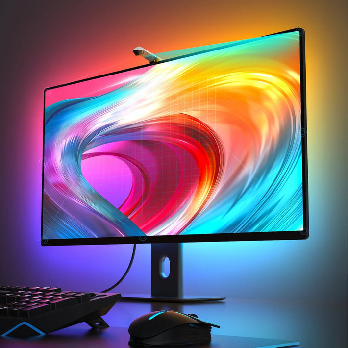 Govee Immersive Gaming Kit (Dreamview G1S Backlight + Hexa Glide Panel - 5 piece) - CGGV2GK1 Computer Monitor Accessories