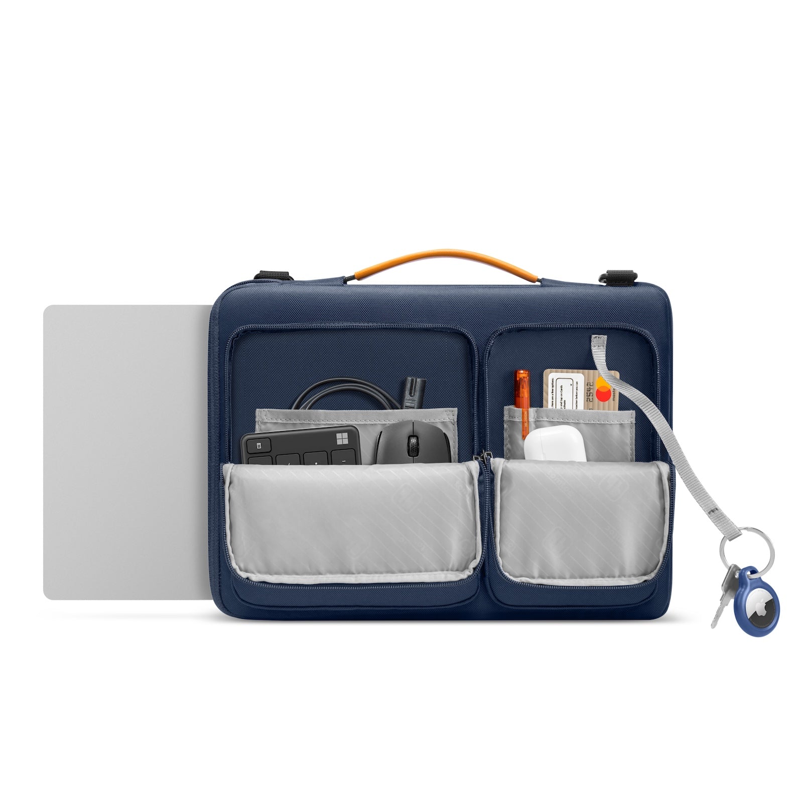 tomtoc Defender-A42 Laptop Shoulder Bag - 14-inch - Navy Blue