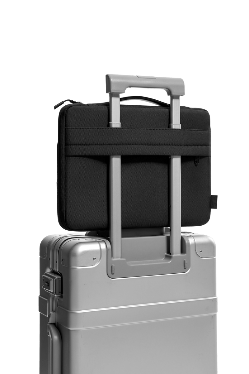 tomtoc Defender-A14 Premium Laptop Briefcase 13 Inch MacBook Black - A14C2D3 Laptop Bags
