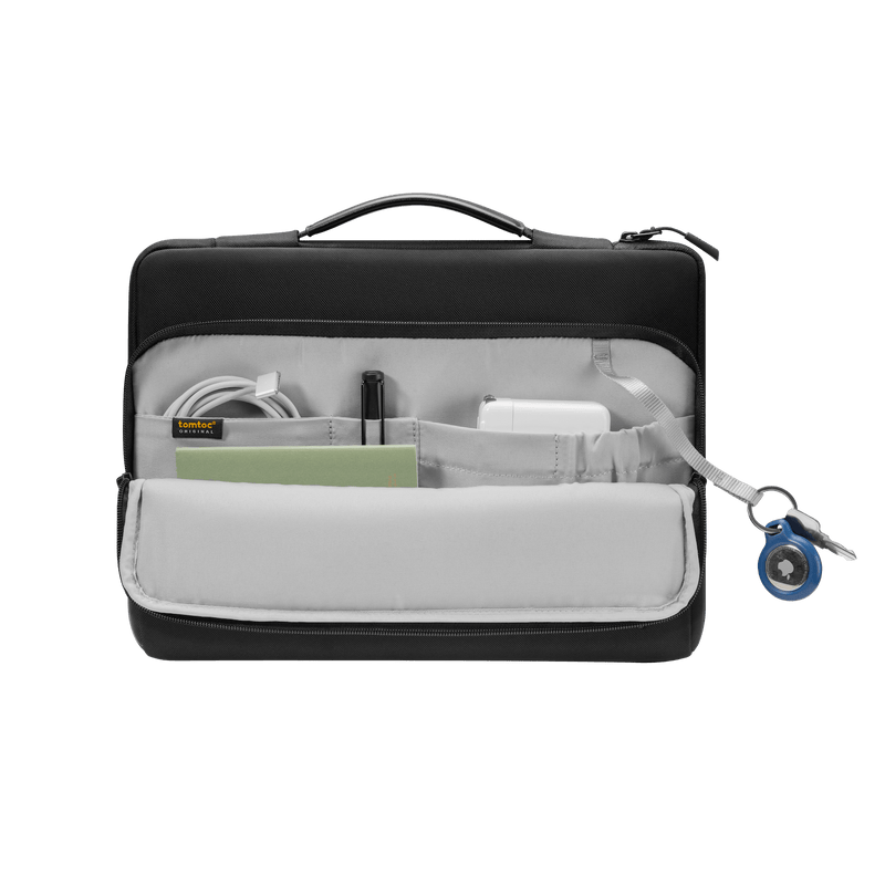 tomtoc Defender-A14 Premium Laptop Briefcase 14 Inch Universal Black - A14D3D3 Laptop Bags