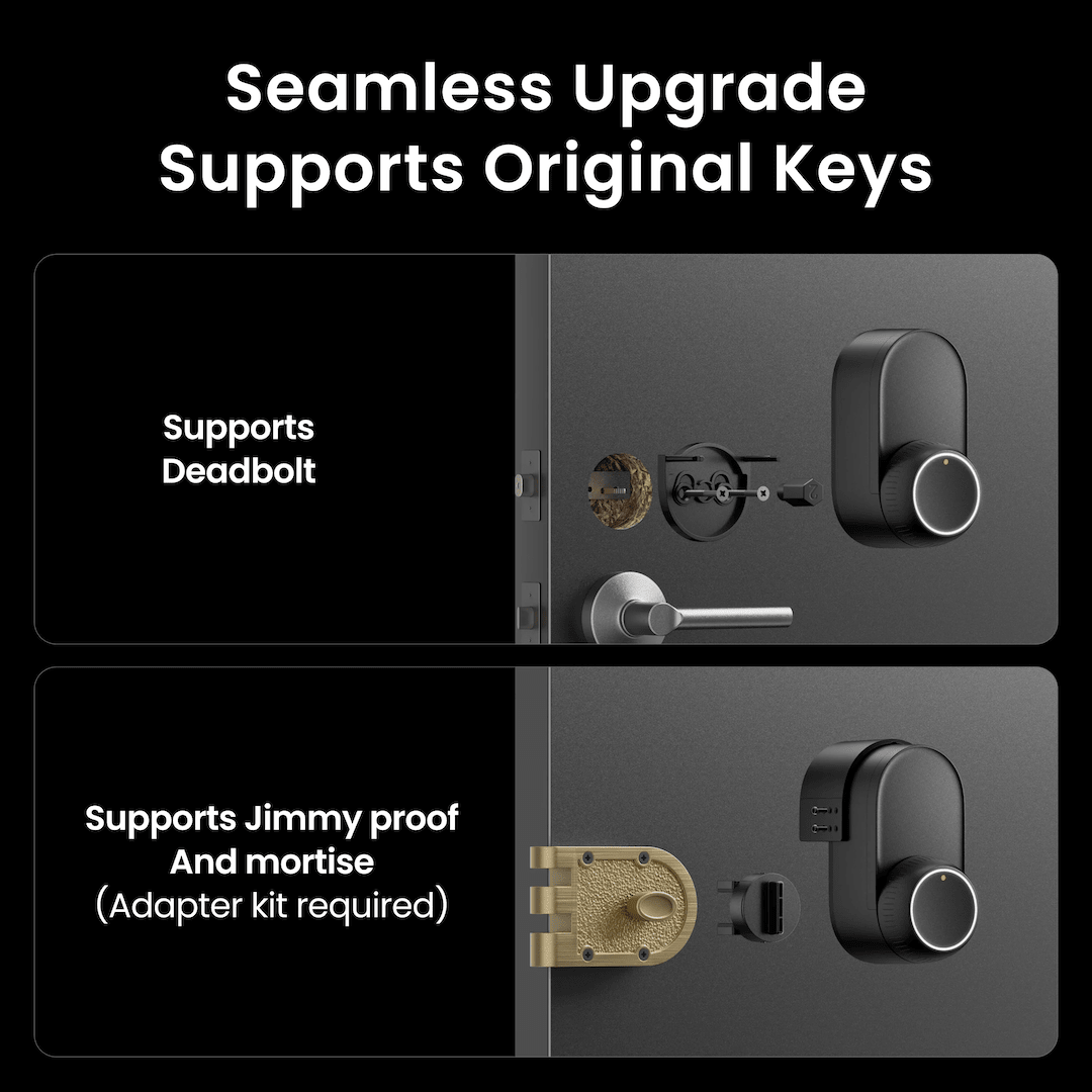 SwitchBot Lock Ultra – Smart Retrofit Door Lock US Version - W5600000US Locks & Latches