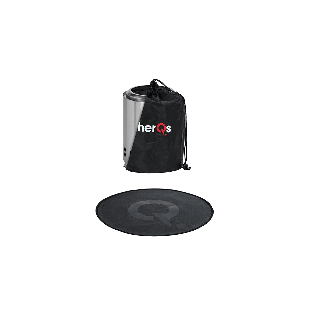 herQs Mighty Winter Warmer Bundle - CGHQSMWB2P Smokeless Fire Pits